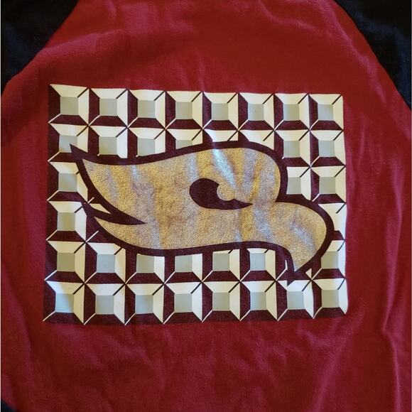 Y2K Tony Hawk Graphic T-Shirt Long Sleeve Baseball Skateboard Cotton Tee Boys XL - Picture 2 of 4